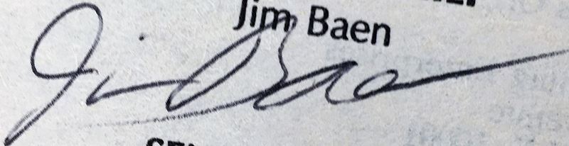 Jim Baen Collection: New Destinies Paperback Magazine: Vol I (Collector's Edition), Vol II & Vol VII - Multiple Signatures: Jim Baen, Poul Anderson, Joel Rosenberg, Doug Beason, G. Harry Stine, Gregory Benford, Harry Turtledove, Dean Ing, etc. [Photo 21]