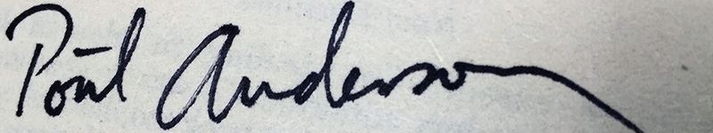 Jim Baen Collection: New Destinies Paperback Magazine: Vol I (Collector's Edition), Vol II & Vol VII - Multiple Signatures: Jim Baen, Poul Anderson, Joel Rosenberg, Doug Beason, G. Harry Stine, Gregory Benford, Harry Turtledove, Dean Ing, etc. [Photo 32]