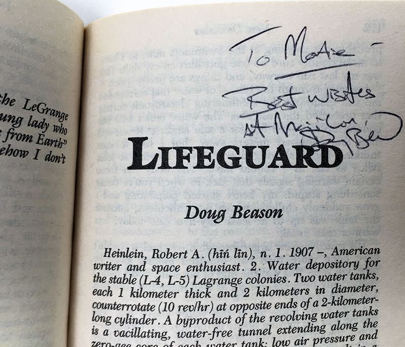 Jim Baen Collection: New Destinies Paperback Magazine: Vol I (Collector's Edition), Vol II & Vol VII - Multiple Signatures: Jim Baen, Poul Anderson, Joel Rosenberg, Doug Beason, G. Harry Stine, Gregory Benford, Harry Turtledove, Dean Ing, etc. [Photo 11]