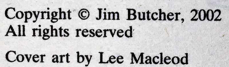 Jim Butcher Collection: Dresden Files Series (Book 1,3,4,5,6): Storm Front, Grave Peril, Summer Knight, Blood Rites & Death Masks; Codex Alera Series (Book 1): Furies of Calderon - Signed by Jim Butcher [Photo 22]