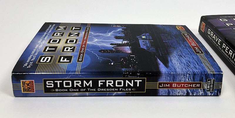 Jim Butcher Collection: Dresden Files Series (Book 1,3,4,5,6): Storm Front, Grave Peril, Summer Knight, Blood Rites & Death Masks; Codex Alera Series (Book 1): Furies of Calderon - Signed by Jim Butcher [Photo 8]