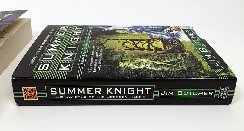 Jim Butcher Collection: Dresden Files Series (Book 1,3,4,5,6): Storm Front, Grave Peril, Summer Knight, Blood Rites & Death Masks; Codex Alera Series (Book 1): Furies of Calderon - Signed by Jim Butcher [Photo 18]