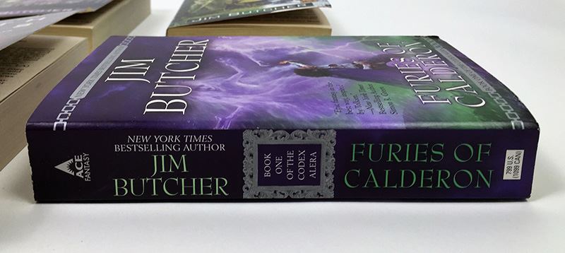 Jim Butcher Collection: Dresden Files Series (Book 1,3,4,5,6): Storm Front, Grave Peril, Summer Knight, Blood Rites & Death Masks; Codex Alera Series (Book 1): Furies of Calderon - Signed by Jim Butcher [Photo 33]
