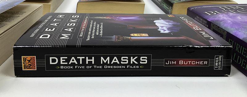 Jim Butcher Collection: Dresden Files Series (Book 1,3,4,5,6): Storm Front, Grave Peril, Summer Knight, Blood Rites & Death Masks; Codex Alera Series (Book 1): Furies of Calderon - Signed by Jim Butcher [Photo 28]