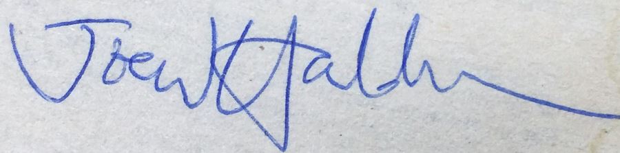 Joe Haldeman Collection: Space Fighters & Super Tanks Compilations - Signed by Lee Correy (G. Harry Stine), Ben Bova, Joe Haldeman & George R.R. Martin [Photo 14]