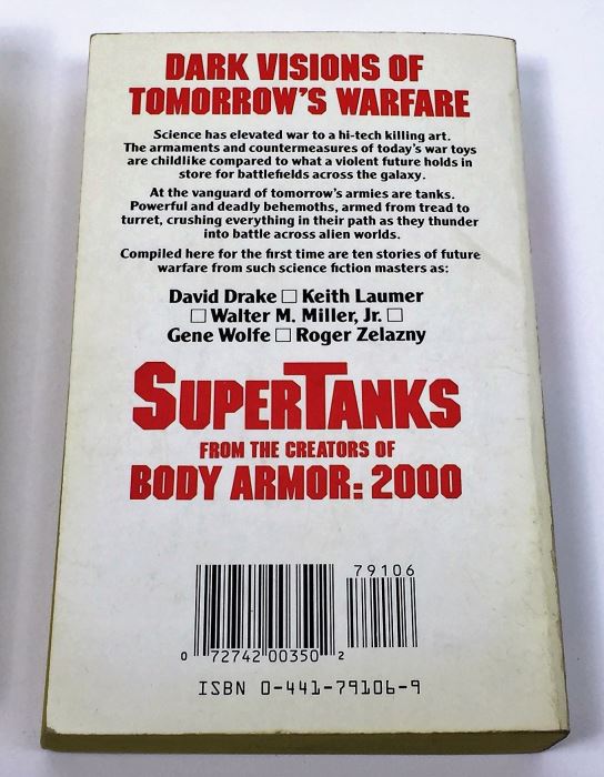 Joe Haldeman Collection: Space Fighters & Super Tanks Compilations - Signed by Lee Correy (G. Harry Stine), Ben Bova, Joe Haldeman & George R.R. Martin [Photo 12]