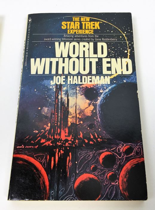 Joe Haldeman Collection: Star Trek Series: Planet of Judgment & World Without End; Mindbridge, The Forever War, Worlds & War Year - Signed by Joe Haldeman [Photo 3]