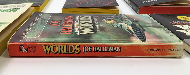 Joe Haldeman Collection: Star Trek Series: Planet of Judgment & World Without End; Mindbridge, The Forever War, Worlds & War Year - Signed by Joe Haldeman [Photo 28]