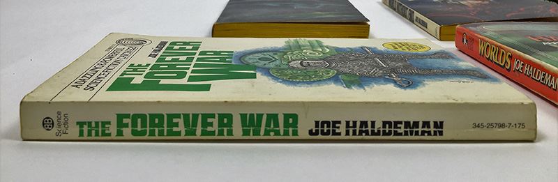 Joe Haldeman Collection: Star Trek Series: Planet of Judgment & World Without End; Mindbridge, The Forever War, Worlds & War Year - Signed by Joe Haldeman [Photo 23]