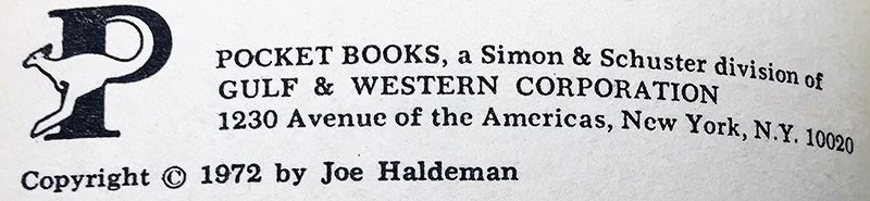 Joe Haldeman Collection: Star Trek Series: Planet of Judgment & World Without End; Mindbridge, The Forever War, Worlds & War Year - Signed by Joe Haldeman [Photo 37]