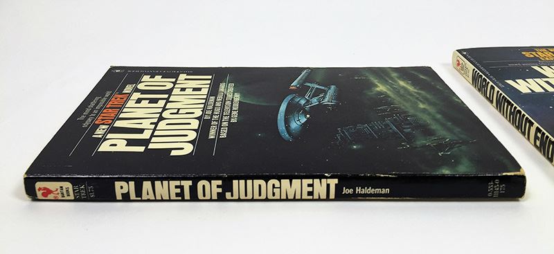 Joe Haldeman Collection: Star Trek Series: Planet of Judgment & World Without End; Mindbridge, The Forever War, Worlds & War Year - Signed by Joe Haldeman [Photo 8]