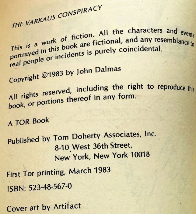 John Dalmas Collection: The Varkaus Conspiracy, The Walkaway Clause & The Scroll of Man; John Dalmas & Carl Martin: Touch the Stars: Emergence - Signed by John Dalmas [Photo 10]