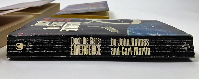 John Dalmas Collection: The Varkaus Conspiracy, The Walkaway Clause & The Scroll of Man; John Dalmas & Carl Martin: Touch the Stars: Emergence - Signed by John Dalmas [Photo 21]