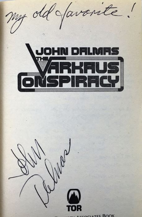 John Dalmas Collection: The Varkaus Conspiracy, The Walkaway Clause & The Scroll of Man; John Dalmas & Carl Martin: Touch the Stars: Emergence - Signed by John Dalmas [Photo 8]