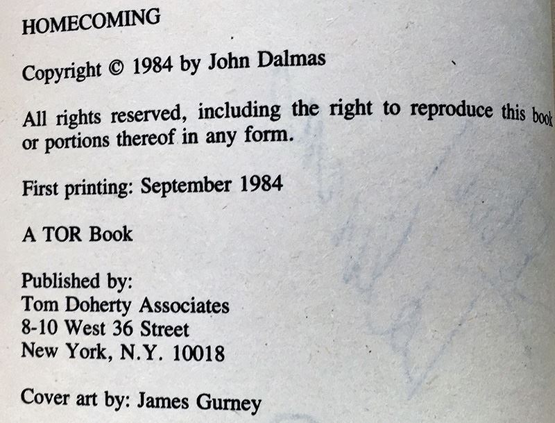 John Dalmas Collection: The Yngling, Homecoming, Fanglith & Return to Fanglith - Signed by John Dalmas [Photo 15]