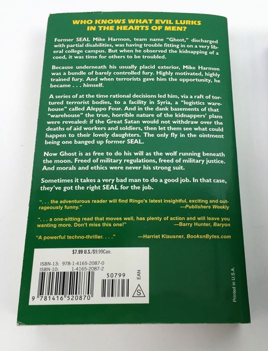 John Ringo Collection: Ghost & Gust Front - Signed by John Ringo [Photo 5]