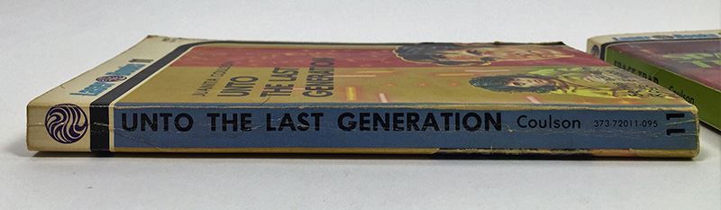 Juanita Coulson Collection: Unto the Last Generation & Space Gap (Laser Books 11 & 20) - Signed by Juanita Coulson [Photo 4]