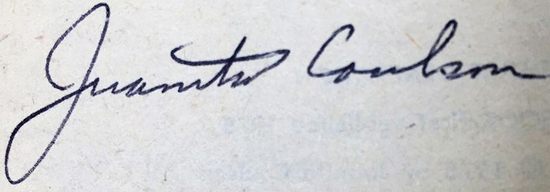 Juanita Coulson Collection: Unto the Last Generation & Space Gap (Laser Books 11 & 20) - Signed by Juanita Coulson [Photo 7]