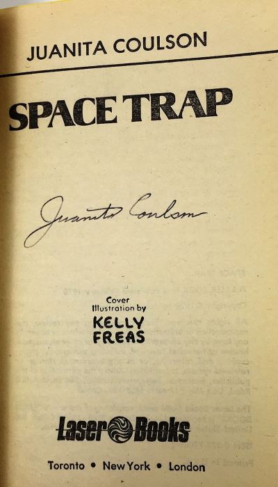 Juanita Coulson Collection: Unto the Last Generation & Space Gap (Laser Books 11 & 20) - Signed by Juanita Coulson [Photo 11]