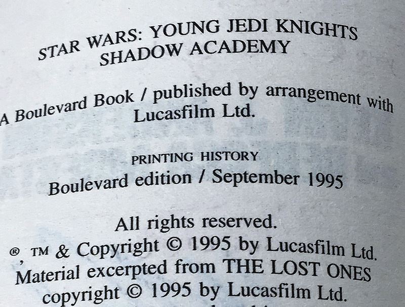 Kevin J. Anderson & Rebecca Moesta Collection: Star Wars: Young Jedi Knights: Heirs of the Force, Shadow Academy, The Lost Ones, Lightsaber & Jedi Under Siege - Signed by Kevin J. Anderson & Rebecca Moesta [Photo 16]