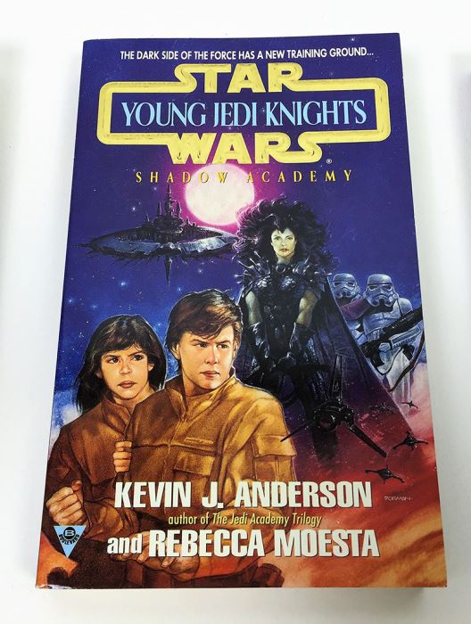 Kevin J. Anderson & Rebecca Moesta Collection: Star Wars: Young Jedi Knights: Heirs of the Force, Shadow Academy, The Lost Ones, Lightsaber & Jedi Under Siege - Signed by Kevin J. Anderson & Rebecca Moesta [Photo 3]