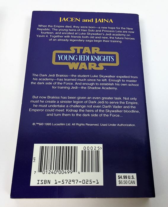Kevin J. Anderson & Rebecca Moesta Collection: Star Wars: Young Jedi Knights: Heirs of the Force, Shadow Academy, The Lost Ones, Lightsaber & Jedi Under Siege - Signed by Kevin J. Anderson & Rebecca Moesta [Photo 13]