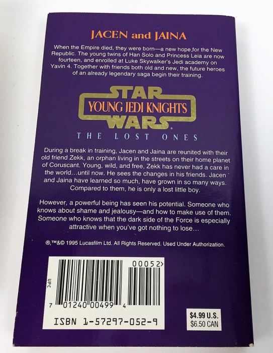 Kevin J. Anderson & Rebecca Moesta Collection: Star Wars: Young Jedi Knights: Heirs of the Force, Shadow Academy, The Lost Ones, Lightsaber & Jedi Under Siege - Signed by Kevin J. Anderson & Rebecca Moesta [Photo 19]