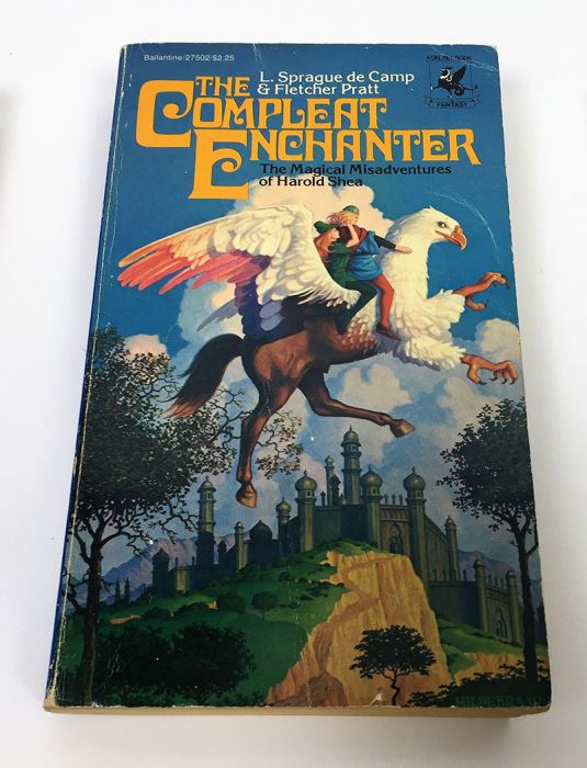 L. Sprague de Camp Collection: The Purple Pterodactlys, The Compleat Enchanter & Lest Darkness Fall; Conan the Liberator & Conan and the Spider God - Signed by L. Sprague de Camp [Photo 3]