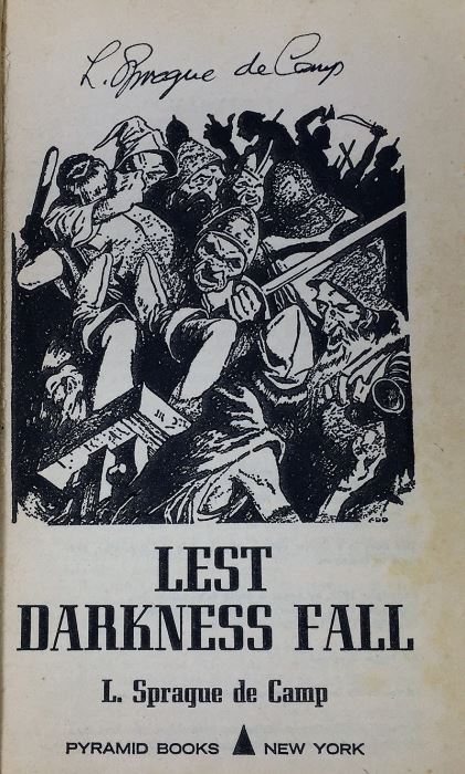 L. Sprague de Camp Collection: The Purple Pterodactlys, The Compleat Enchanter & Lest Darkness Fall; Conan the Liberator & Conan and the Spider God - Signed by L. Sprague de Camp [Photo 19]