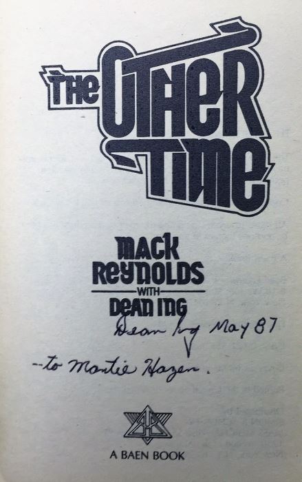 Mack Reynolds & Dean Ing Collection: Deathwish World, The Other Time & Trojan Orbit - Signed by Dean Ing [Photo 10]
