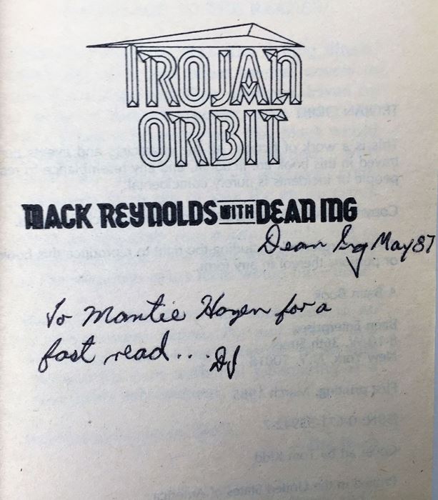 Mack Reynolds & Dean Ing Collection: Deathwish World, The Other Time & Trojan Orbit - Signed by Dean Ing [Photo 16]