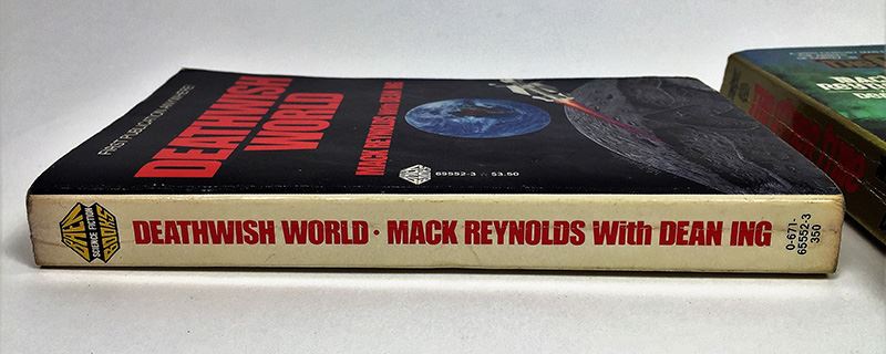 Mack Reynolds & Dean Ing Collection: Deathwish World, The Other Time & Trojan Orbit - Signed by Dean Ing [Photo 3]