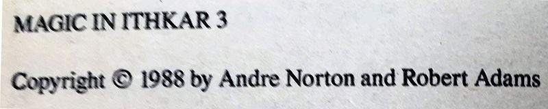 Andre Norton & Robert Adams: Magic in Ithkar (Book 1-4) - Multiple Signatures: Andre Norton, C.J. Cherryh, Jo Clayton, Susan Shwartz, Elizabeth Waters, George Alec Effinger, Brad Linaweaver, A.C. Crispin, Mercedes Lackey & Craig Shaw Gardner  [Photo 34]