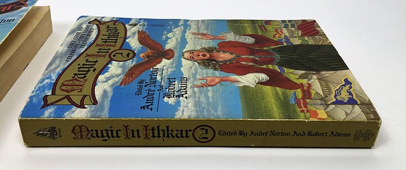 Andre Norton & Robert Adams: Magic in Ithkar (Book 1-4) - Multiple Signatures: Andre Norton, C.J. Cherryh, Jo Clayton, Susan Shwartz, Elizabeth Waters, George Alec Effinger, Brad Linaweaver, A.C. Crispin, Mercedes Lackey & Craig Shaw Gardner  [Photo 19]
