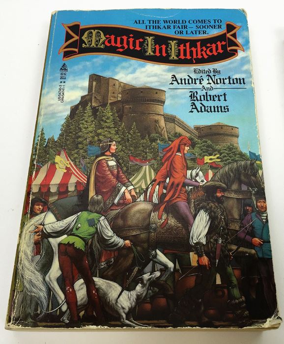 Andre Norton & Robert Adams: Magic in Ithkar (Book 1-4) - Multiple Signatures: Andre Norton, C.J. Cherryh, Jo Clayton, Susan Shwartz, Elizabeth Waters, George Alec Effinger, Brad Linaweaver, A.C. Crispin, Mercedes Lackey & Craig Shaw Gardner  [Photo 2]