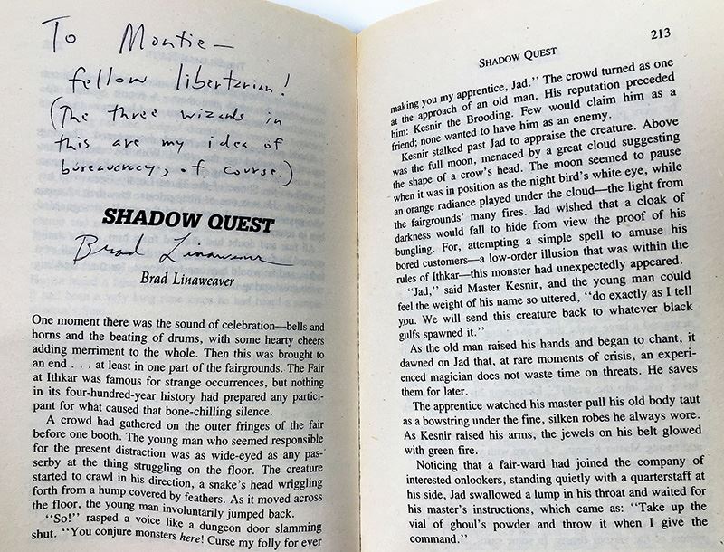 Andre Norton & Robert Adams: Magic in Ithkar (Book 1-4) - Multiple Signatures: Andre Norton, C.J. Cherryh, Jo Clayton, Susan Shwartz, Elizabeth Waters, George Alec Effinger, Brad Linaweaver, A.C. Crispin, Mercedes Lackey & Craig Shaw Gardner  [Photo 25]