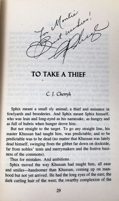 Andre Norton & Robert Adams: Magic in Ithkar (Book 1-4) - Multiple Signatures: Andre Norton, C.J. Cherryh, Jo Clayton, Susan Shwartz, Elizabeth Waters, George Alec Effinger, Brad Linaweaver, A.C. Crispin, Mercedes Lackey & Craig Shaw Gardner  [Photo 10]