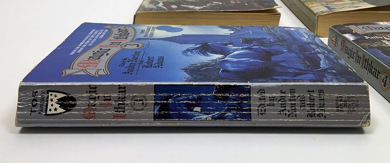 Andre Norton & Robert Adams: Magic in Ithkar (Book 1-4) - Multiple Signatures: Andre Norton, C.J. Cherryh, Jo Clayton, Susan Shwartz, Elizabeth Waters, George Alec Effinger, Brad Linaweaver, A.C. Crispin, Mercedes Lackey & Craig Shaw Gardner  [Photo 28]