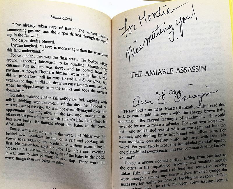Andre Norton & Robert Adams: Magic in Ithkar (Book 1-4) - Multiple Signatures: Andre Norton, C.J. Cherryh, Jo Clayton, Susan Shwartz, Elizabeth Waters, George Alec Effinger, Brad Linaweaver, A.C. Crispin, Mercedes Lackey & Craig Shaw Gardner  [Photo 30]
