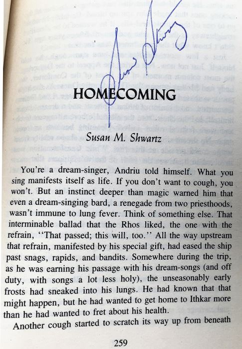 Andre Norton & Robert Adams: Magic in Ithkar (Book 1-4) - Multiple Signatures: Andre Norton, C.J. Cherryh, Jo Clayton, Susan Shwartz, Elizabeth Waters, George Alec Effinger, Brad Linaweaver, A.C. Crispin, Mercedes Lackey & Craig Shaw Gardner  [Photo 14]
