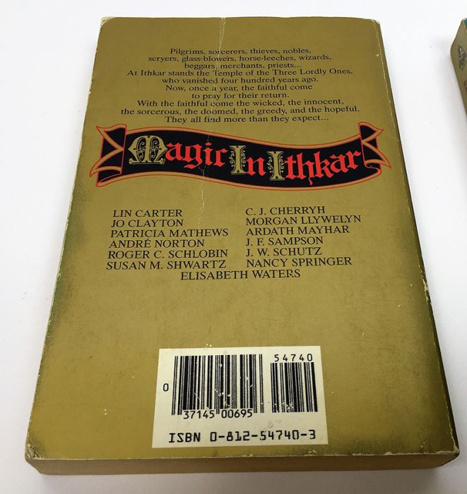 Andre Norton & Robert Adams: Magic in Ithkar (Book 1-4) - Multiple Signatures: Andre Norton, C.J. Cherryh, Jo Clayton, Susan Shwartz, Elizabeth Waters, George Alec Effinger, Brad Linaweaver, A.C. Crispin, Mercedes Lackey & Craig Shaw Gardner  [Photo 7]
