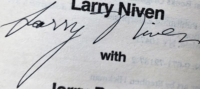 Larry Niven Collection: Man-Zkin Wars V & VI - Signed by Larry Niven & S.M. Stirling [Photo 12]