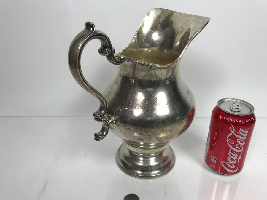GORHAM Sterling Silver Pitcher 4 3/8 Pint 1031 712g [Photo 6]
