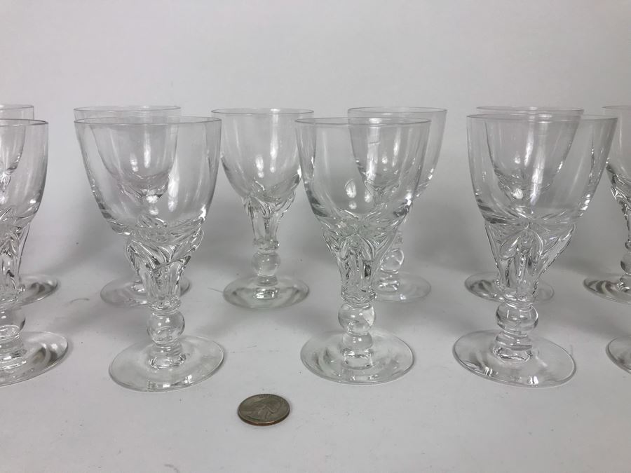 (11) Crystal Stemware Glasses 5' [Photo 3]