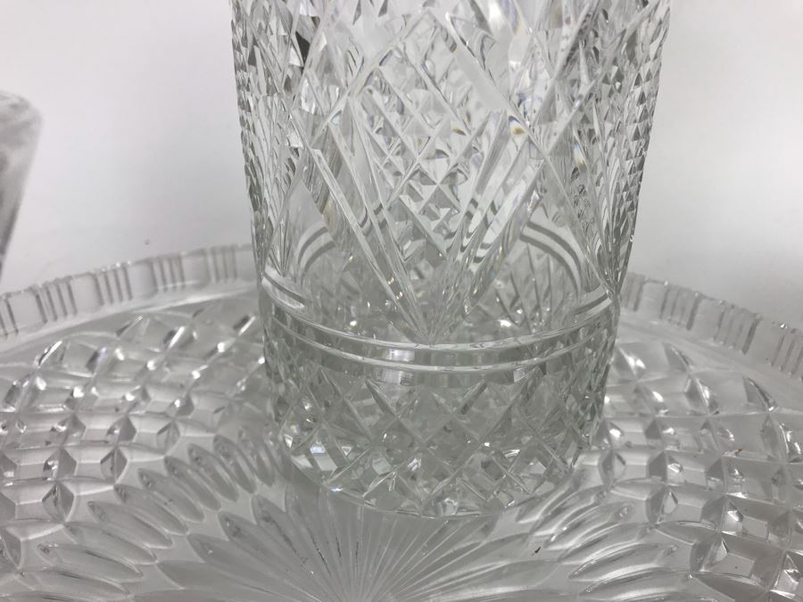 Crystal Lot With Decanter And Galway Irish Crystal [Photo 10]