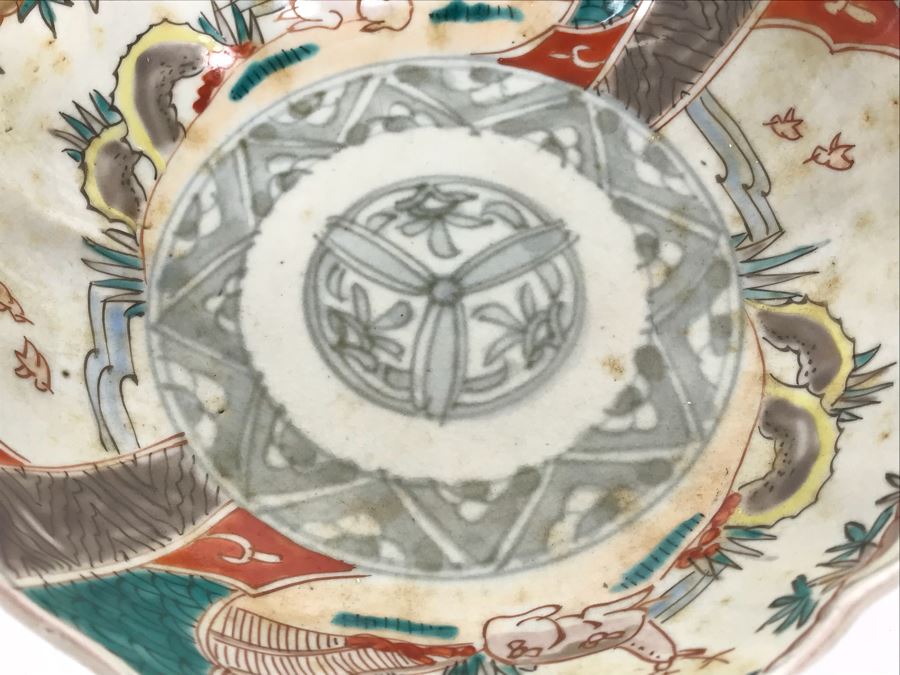 Vintage Japanese Imari Porcelain Bowl 6” [Photo 6]