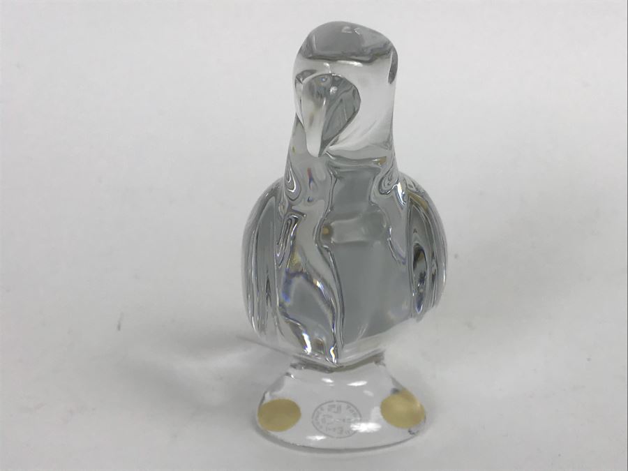 Baccarat France Crystal Parrot Figurine [Photo 5]
