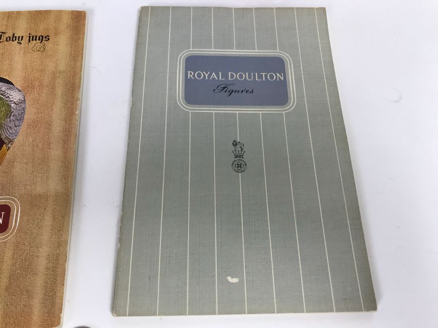 Vintage Royal Doulton Toby Mugs Of Simon Cellarer And The Cardinal And Pair Of Royal Doulton Books On Figurines And Character And Toby Jugs [Photo 13]