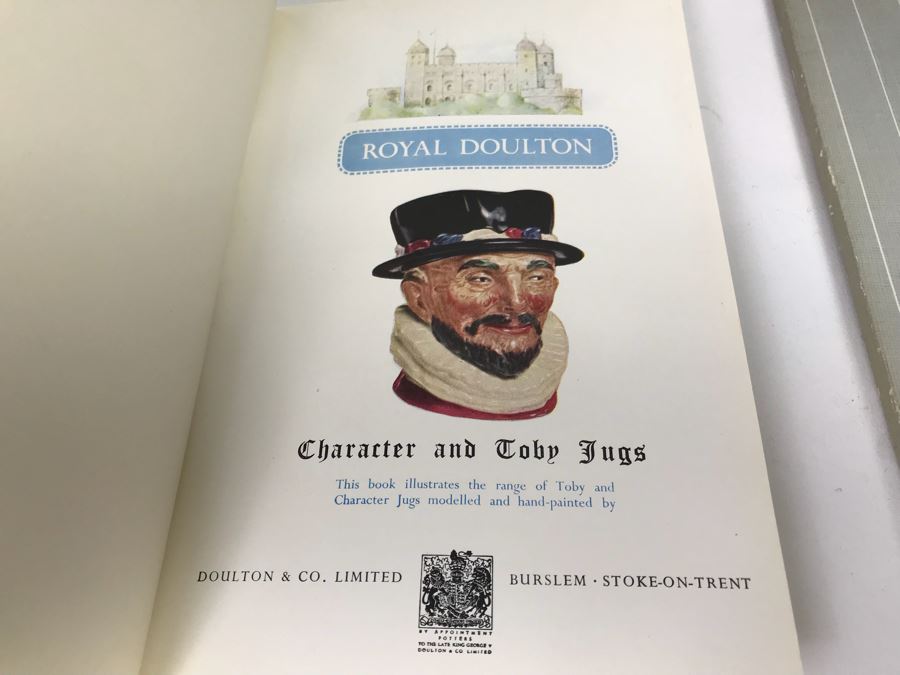Vintage Royal Doulton Toby Mugs Of Simon Cellarer And The Cardinal And Pair Of Royal Doulton Books On Figurines And Character And Toby Jugs [Photo 11]