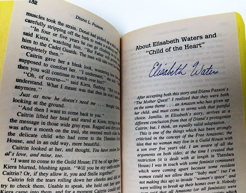 Marion Zimmer Bradley Collection: Friends of Darkover Series: Free Amazons of Darkover & The Keeper's Price; Greyhaven: An Anthology of Fantasy - Multiple Signatures: Marion Zimmer Bradley, Diana L. Paxson, Elizabeth Waters, Mercedes Lackey, etc. [Photo 11]